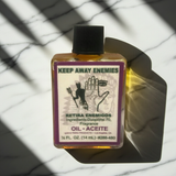 Keep Away Enemies Wish Oil bottle of spiritual oil for protection, enemy banishing, and ritual use.