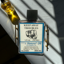 Keep Away Troubles Wish Oil protection oil for anointing, warding off obstacles, and ceremonial practice.