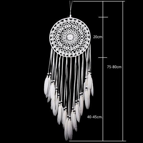 Kids Room Nordic Style Dream Catcher wall hanging for bedroom decoration, nursery display, and cozy room styling.