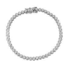 KNOBSPIN bridal moissanite tennis bracelet for wedding accessories, bridesmaid styling, and ceremony wear.