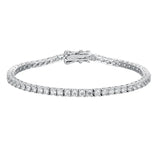 KNOBSPIN classic moissanite bracelet for timeless fashion wear, jewelry layering, and elegant presentation.