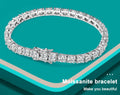 KNOBSPIN moissanite tennis bracelet jewelry for formal wear, gifting, and everyday styling.