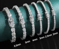 KNOBSPIN moissanite tennis bracelet for elegant daily wear, formal styling, and jewelry gifting.