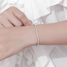 KNOBSPIN women’s moissanite tennis bracelet for anniversary gifting, date night styling, and daily accessorizing.