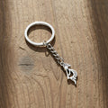 Kokopelli Keychain with metal emblem