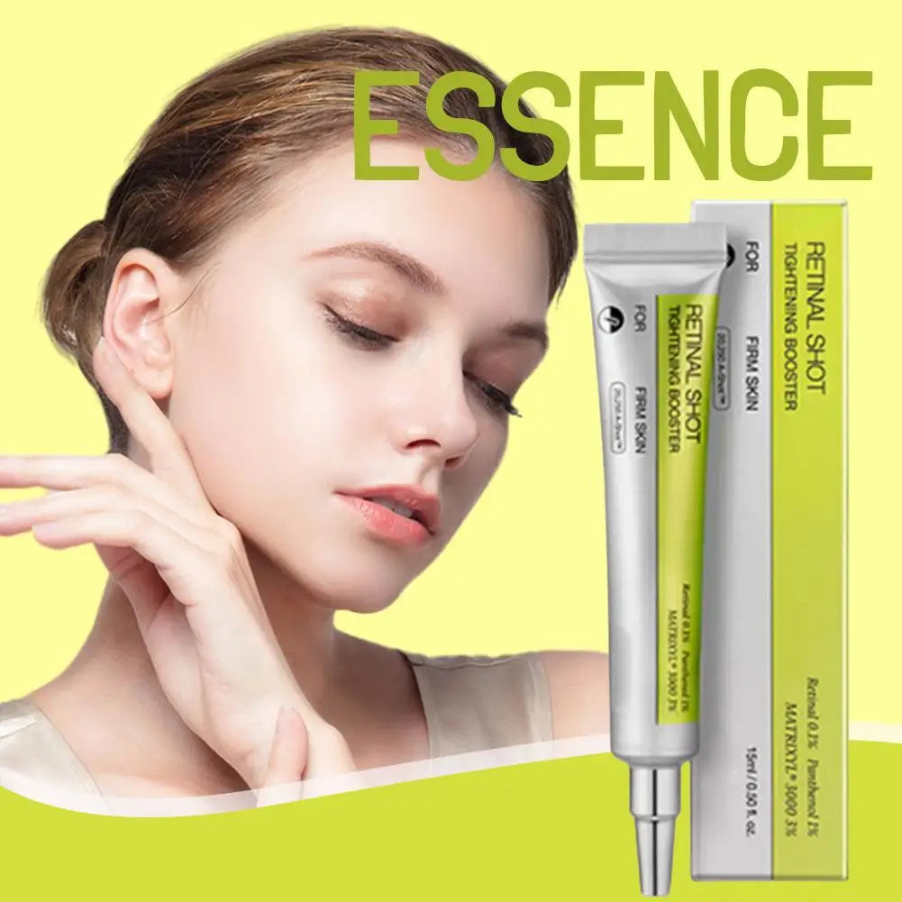 Korean Vita A Retinol booster serum for pore shrinking, firming care, and moisturizing facial treatment.