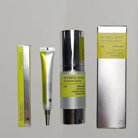 Korean Vita A Retinol skin care enhancer serum for firming, hydration, and regular facial treatment.