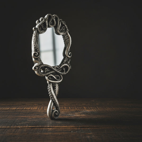 Kraken Hand Mirror front view