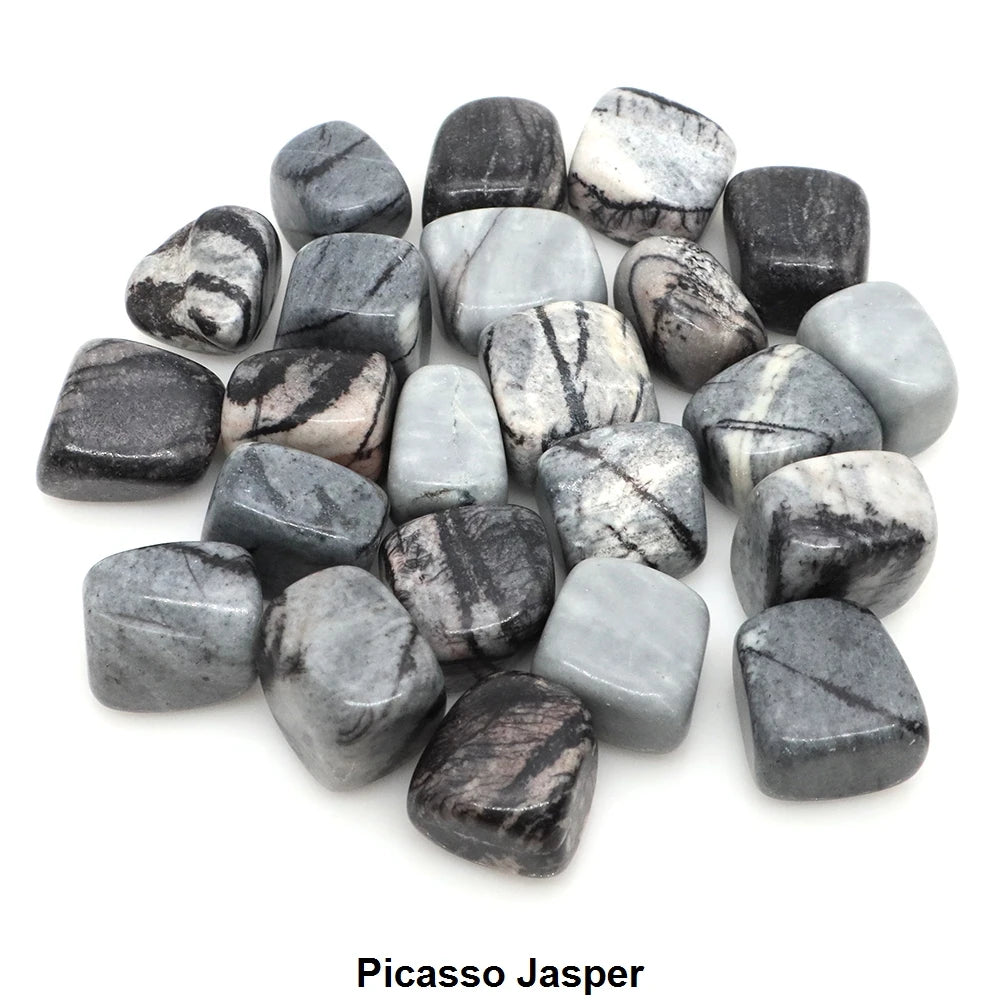 Lapis Lazuli Tumbled Healing Crystals for meditation, crafts, and crystal healing.