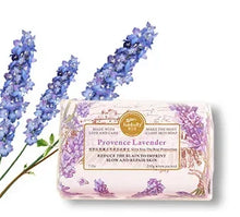Lavender Rose Gardenia Sea Salt Collagen Soap lavender bar with lavender flowers for daily cleansing.
