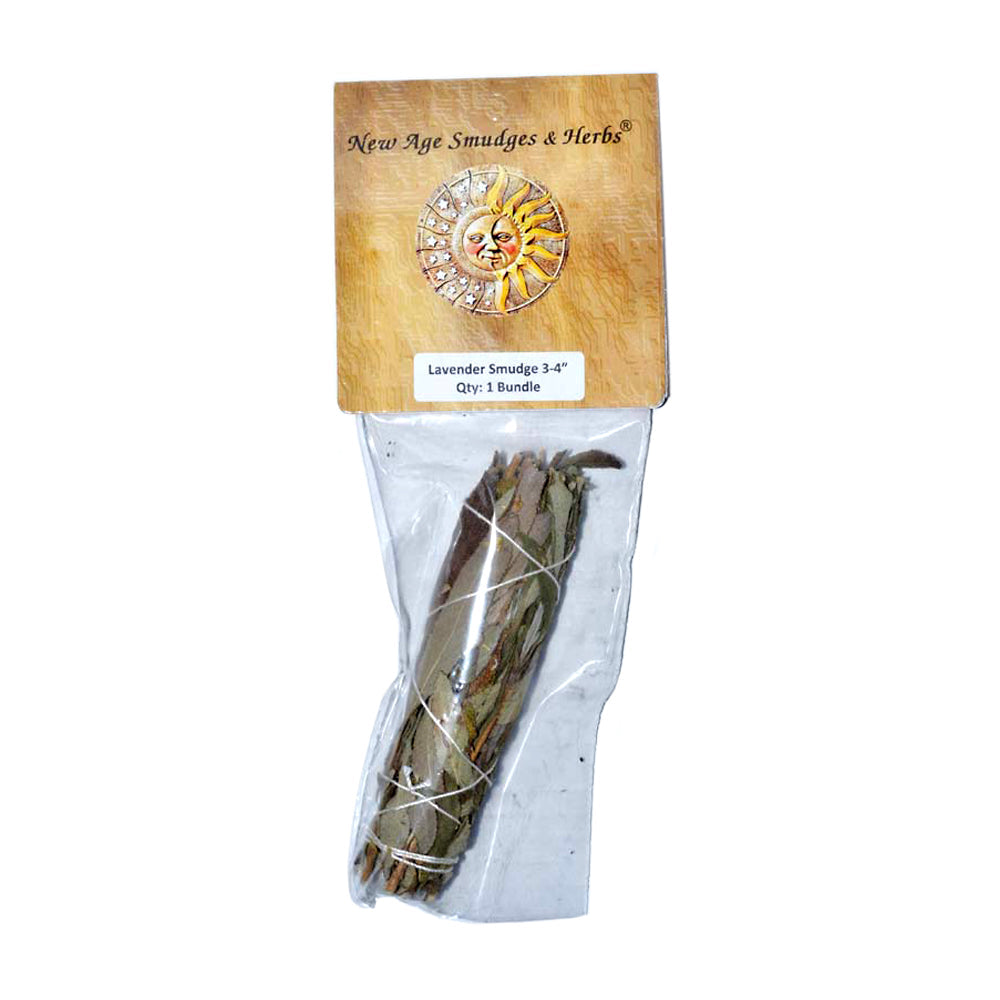 Lavender smudge stick bundle