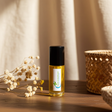 Lavender White Body Oil bottle for moisturizing skin, massage, and daily body care.