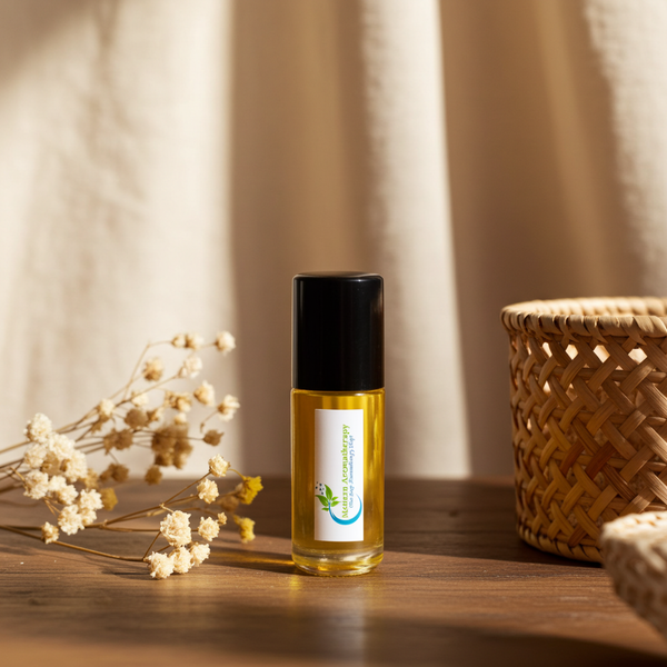 Lavender White Body Oil bottle — clean, fresh white lavender fragrance oil for daily calming skin care.