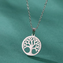 Lemegeton Tree of Life charm pendant for necklace wear, symbolic fashion, and spiritual accessory use.