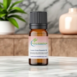 Lemon Grass essential oil bottle for diffuser use, air freshening, and calming aromatic practice.