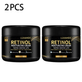 LGRAMER Men's Retinol Moisturizer available in two jar sizes for daily anti-aging and hydrating men's skincare.