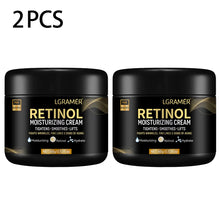 LGRAMER Men's Retinol Moisturizer available in two jar sizes for daily anti-aging and hydrating men's skincare.