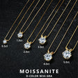 Lnngy moissanite solitaire pendant necklace for everyday wear, gifting, and elegant styling.