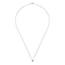 Lnngy round moissanite solitaire pendant necklace for bridal style, anniversary gifting, and refined everyday wear.