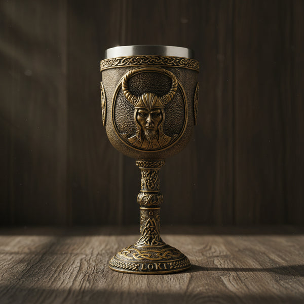 Loki chalice with stainless steel cup