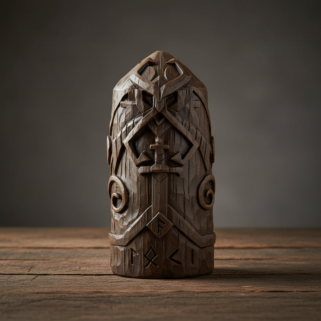 Loki polyresin statue front view
