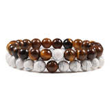 Couples Distance Beaded Bracelets gift pair for long-distance couples, relationship keepsakes, and everyday wear.