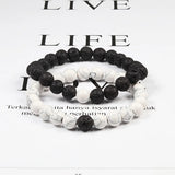 Couples Distance Beaded Bracelets bead bracelet set for long-distance couples, meaningful gifting, and everyday use.