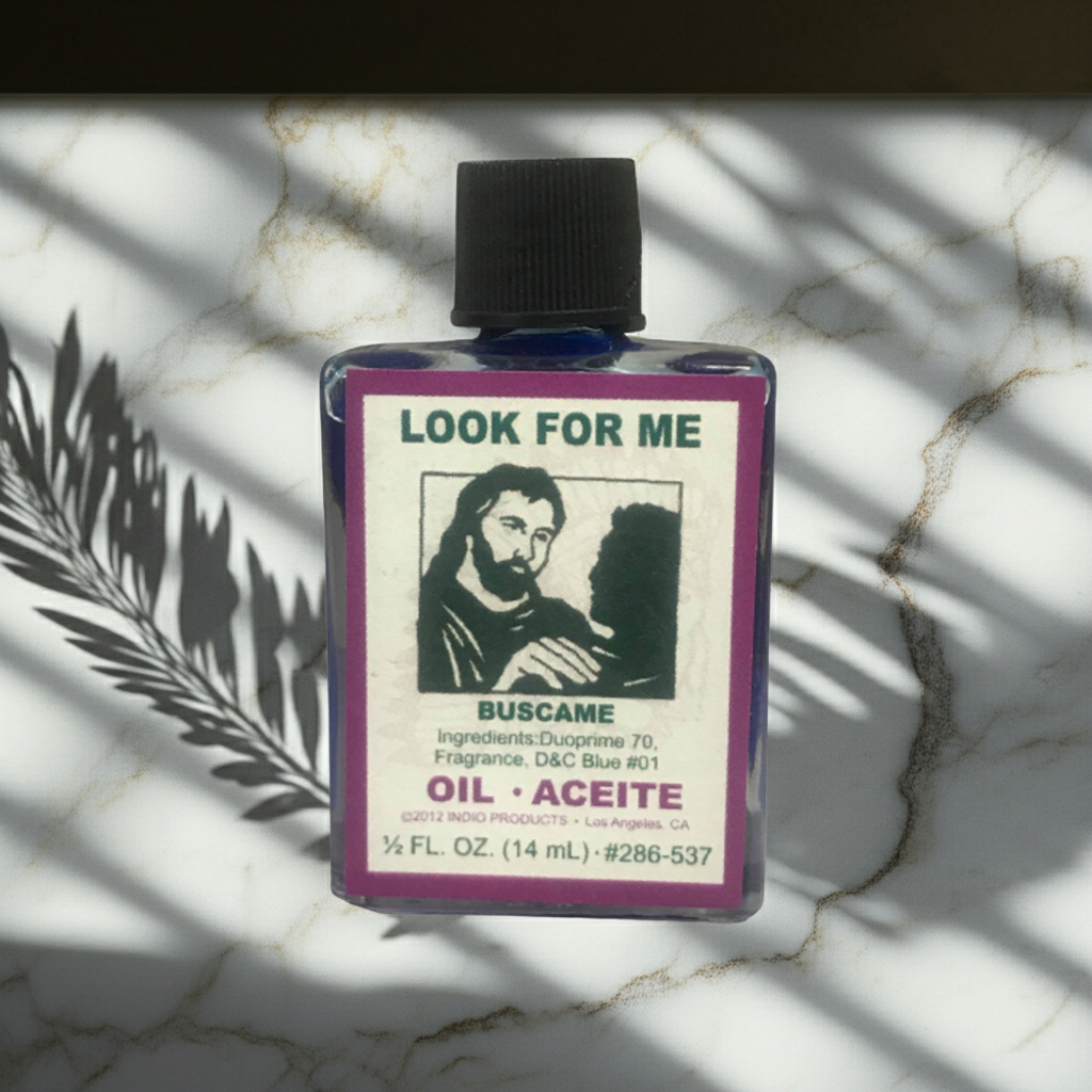 Look For Me Wish Oil spiritual oil for wish fulfillment, personal intention work, and altar use.