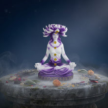 Lotus Chakra Goddess backflow incense burner front view