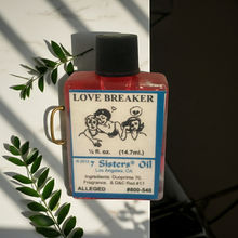 Love Breaker Wish Oil bottle candle anointing oil for dressing candles, love separation rituals, and focused intention use.
