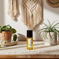 Love Spell Body Oil bottle — sweet cherry blossom, peach, and jasmine, for daily skin care and romantic wear.