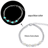Luminous Natural Stone Lotus Bracelet beaded bracelet for yoga practice, meditation, and unisex daily wear.