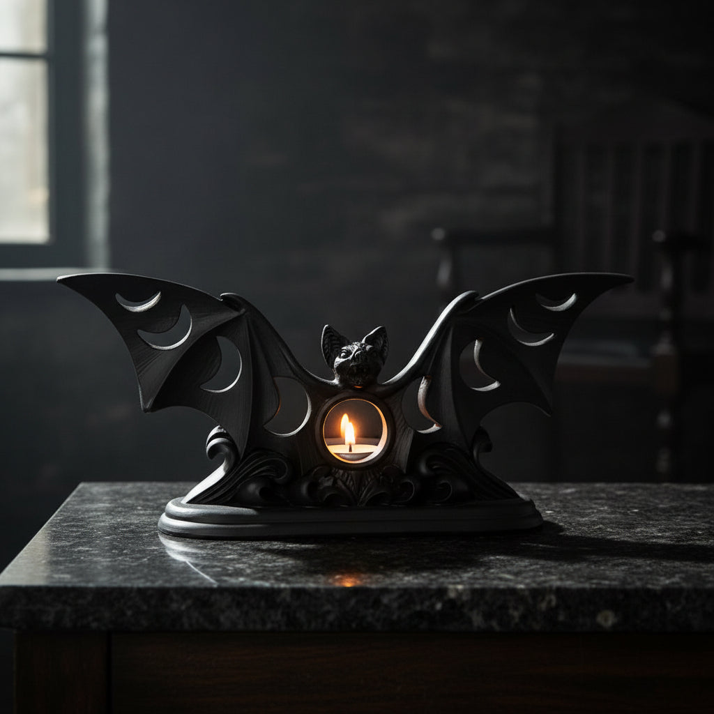 Lunaeca tea light holder front view