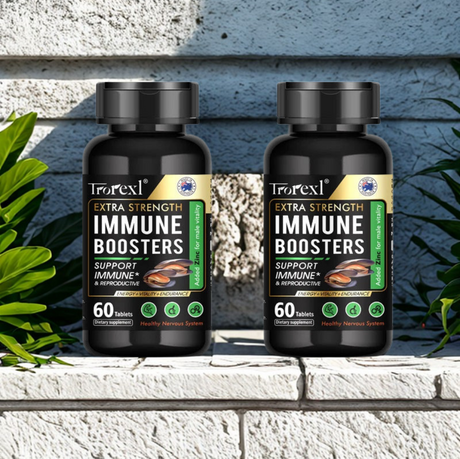 Maca Ginseng Testosterone Booster bottle for energy and vitality support, active lifestyle wellness, and everyday supplement use.