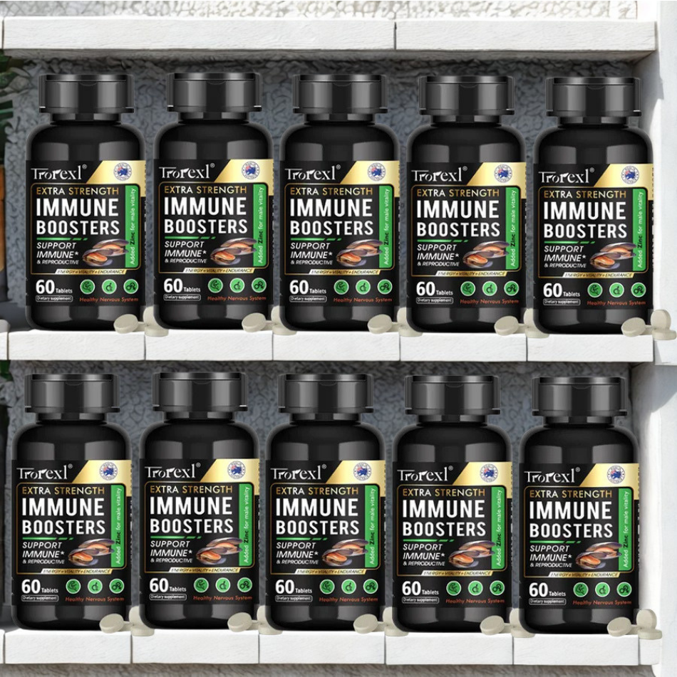 Maca Ginseng Testosterone Booster bottle for wellness and stamina support, men’s daily care, and regular supplement use.