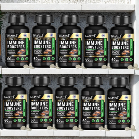 Maca Ginseng Testosterone Booster bottle for wellness and stamina support, men’s daily care, and regular supplement use.