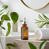 Macadamia Nut Carrier Oil bottle for skin moisturizing, hair care, and daily beauty use.