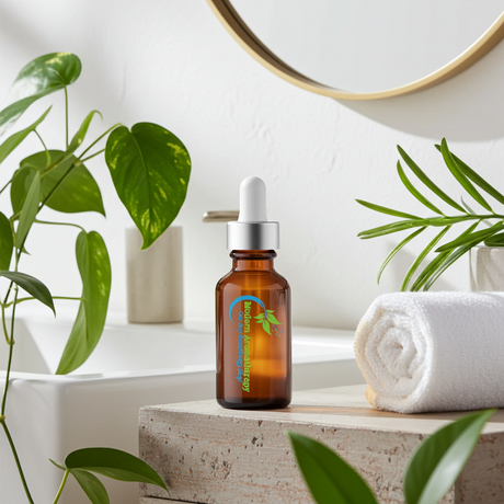 Macadamia Nut Carrier Oil bottle for skin moisturizing, hair care, and daily beauty use.