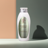 Madina Bamboo Lotion bottle for daily skin moisturizing, softening dry skin, and everyday body care.
