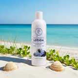 Madina Black Seed Lotion bottle for daily skin moisturizing, softening dry skin, and everyday body care.