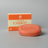Madina Carrot anti aging natural soap bar for daily cleansing, skincare, and bathing.