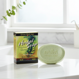 Madina Herbal Soap with Parsley Flakes bar soap for bathing, skin cleansing, and daily skincare use.