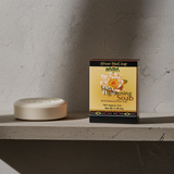 Madina lightening soap bar displayed for daily washing and skincare use.