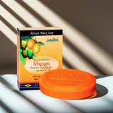 Madina Mango Butter soap bar shown for gentle cleansing and moisturizing skin care.