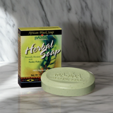 Madina Herbal Soap with Parsley Flakes soap bar for daily bathing, skin cleansing, and personal care use.