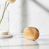 Madina Sandalwood Soap bar for daily cleansing, bathing, and refreshing the skin.