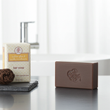 Madina spice bar soap with ghee and Reishi Mushroom for daily cleansing, skincare, and regular bathing.