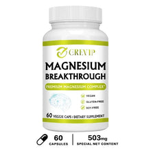Magnesium Breakthrough advanced magnesium formula bottle for sleep support, nervous system balance, and bedtime use.