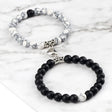 Magnetic Heart Couple Bracelets set for matching couples wear, relationship gifting, and everyday romantic styling.