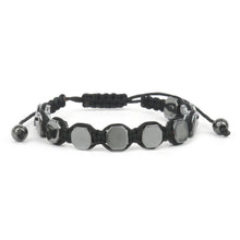 Magnetic Hematite bracelet with round beads for unisex daily wear, comfortable wrist styling, and routine accessory use.